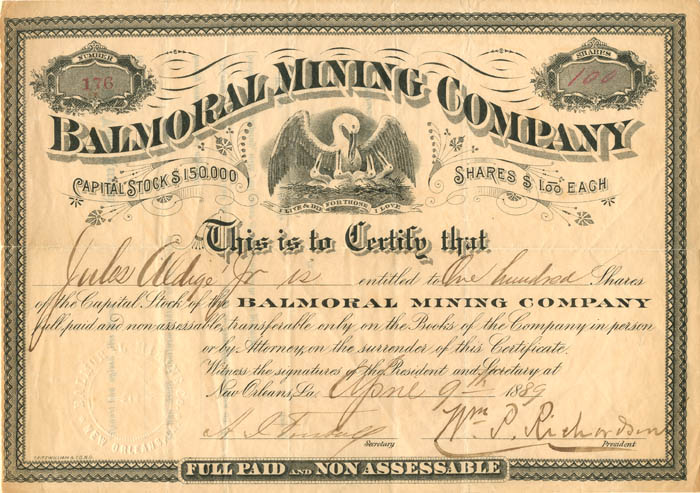 Balmoral Mining Co.